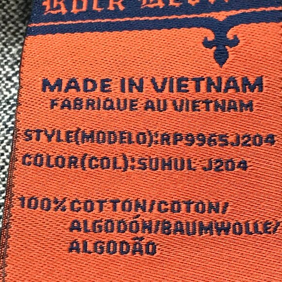 Rock Revival Suhul Straight Jeans Men 38x28 Blue Mid Rise Distressed Embroidered - Picture 16 of 16